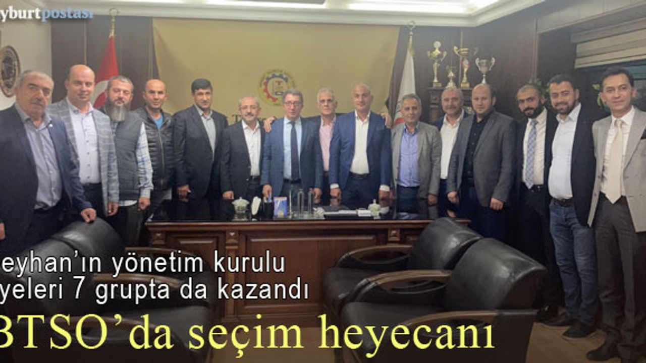 BTSO seçimlerinde Süleyman Seyhan'ın listesi 7 grupta da kazandı