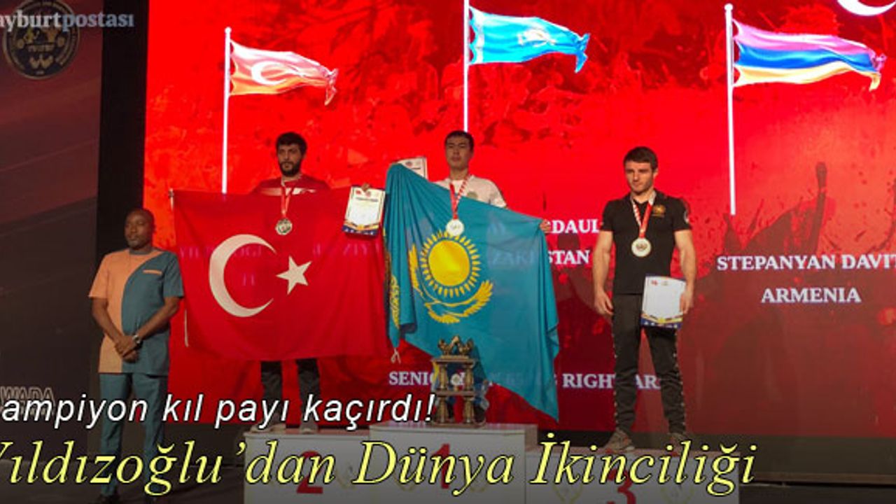 Yusuf Ziya Yıldızoğlu Dünya 2., Emirhan Yıldızoğlu Dünya 5. oldu