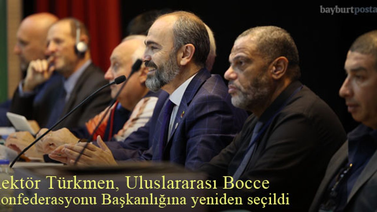 Rektör Türkmen, Uluslararası Bocce Konfederasyonu Başkanlığına Yeniden Seçildi