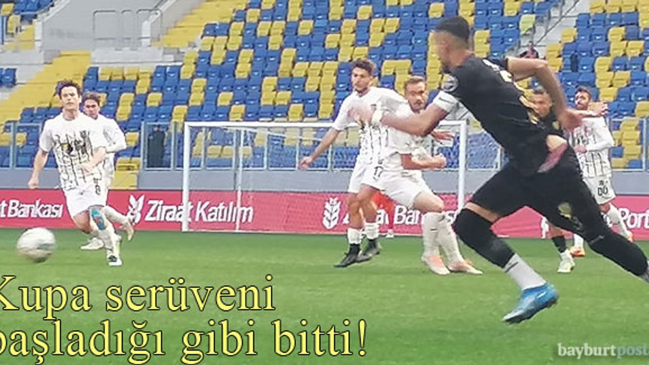 Ziraat Türkiye Kupası serüveni başladığı gibi bitti!