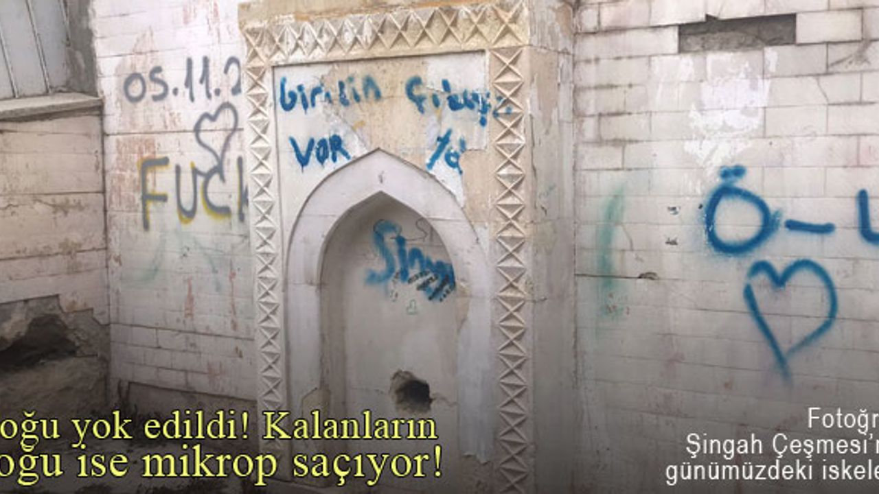 Bayburt'taki çeşmelerin çoğu mikrop saçıyor!