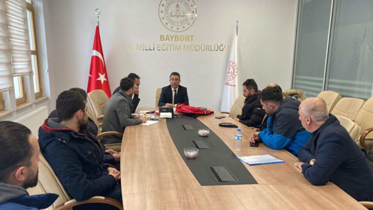 Milli Eğitim Müdürlüğü'nün deprem bölgesi için çalışmaları