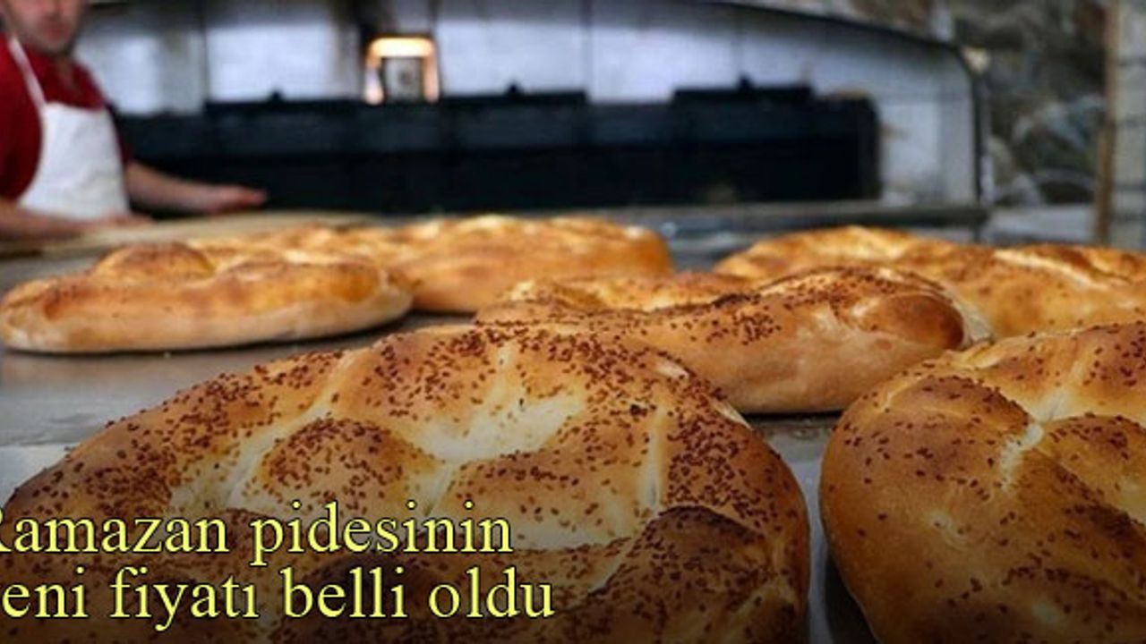 Bayburt'ta Ramazan pidesinin fiyatı belli oldu