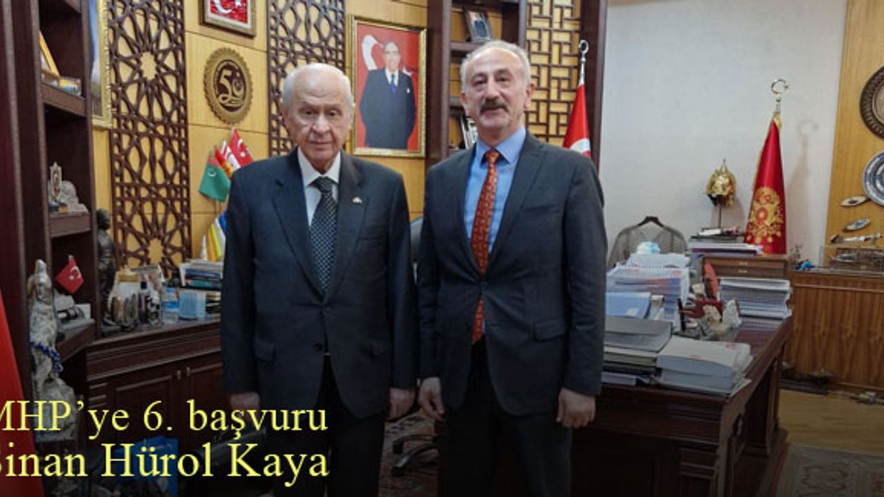 İş İnsanı Sinan Hürol Kaya MHP Bayburt Milletvekili Aday Adayı