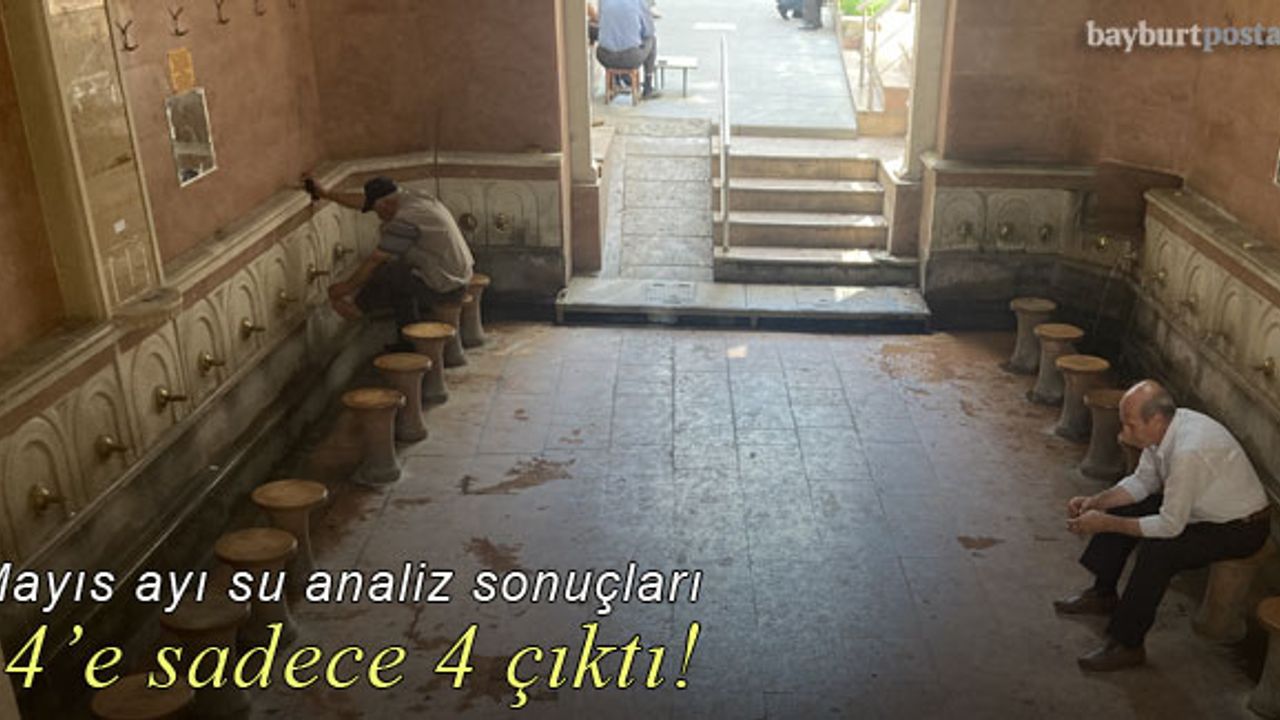 18 çeşme suyu analiz edildi, sadece 4'ü temiz!