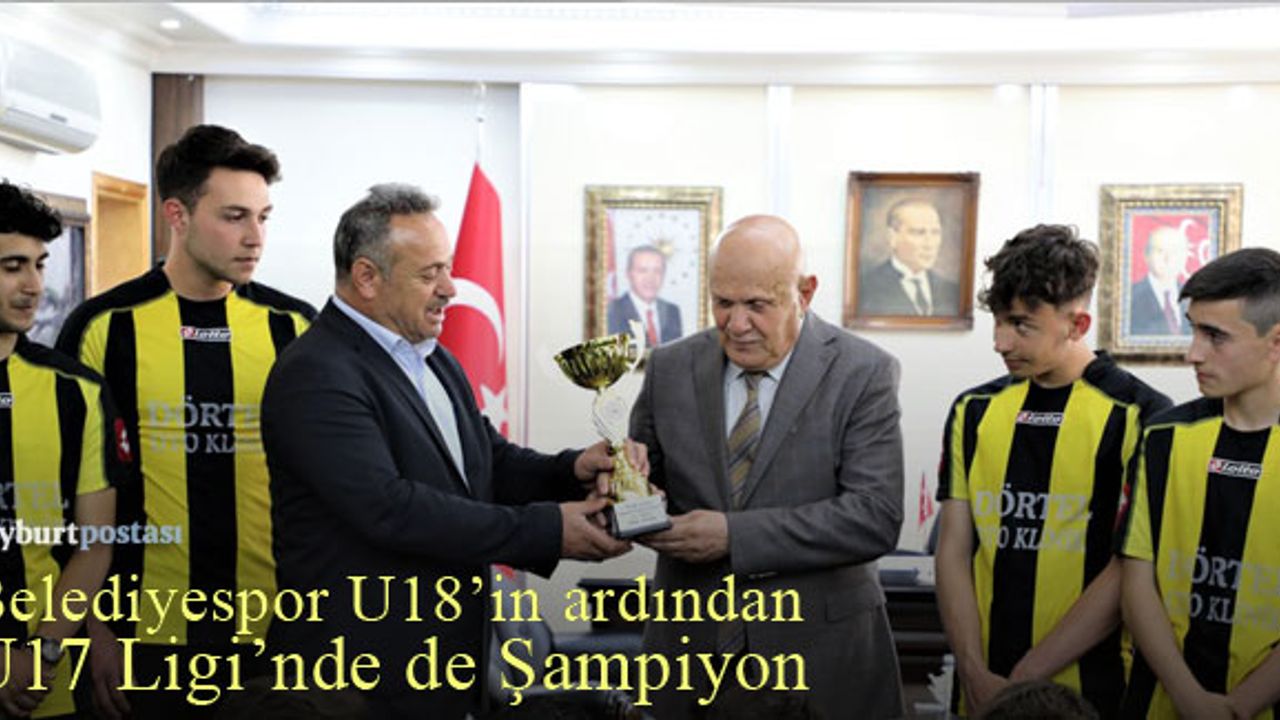 Bayburt Belediyespor, U18 ve U17 Liglerinde Şampiyon