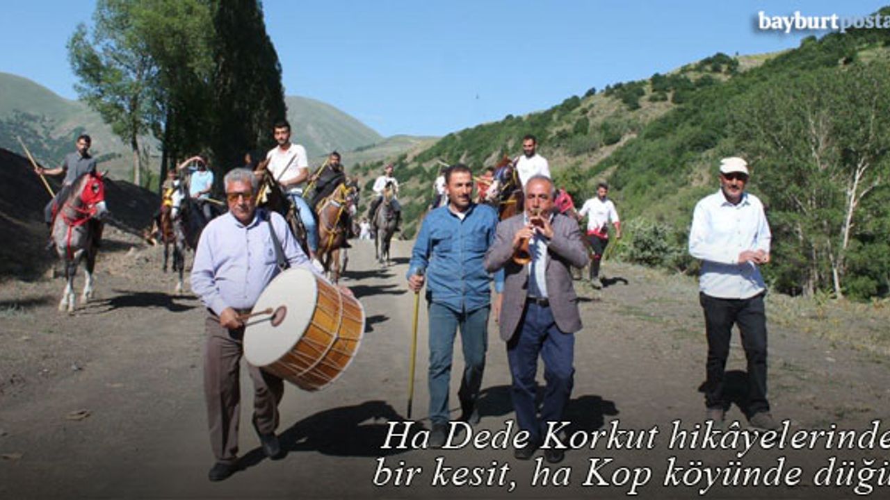 Ha Dede Korkut hikâyelerinden bir kesit, ha Kop köyünde düğün..