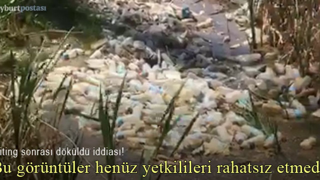 Aksung civarındaki pis görüntüler yetkilileri rahatsız etmedi!