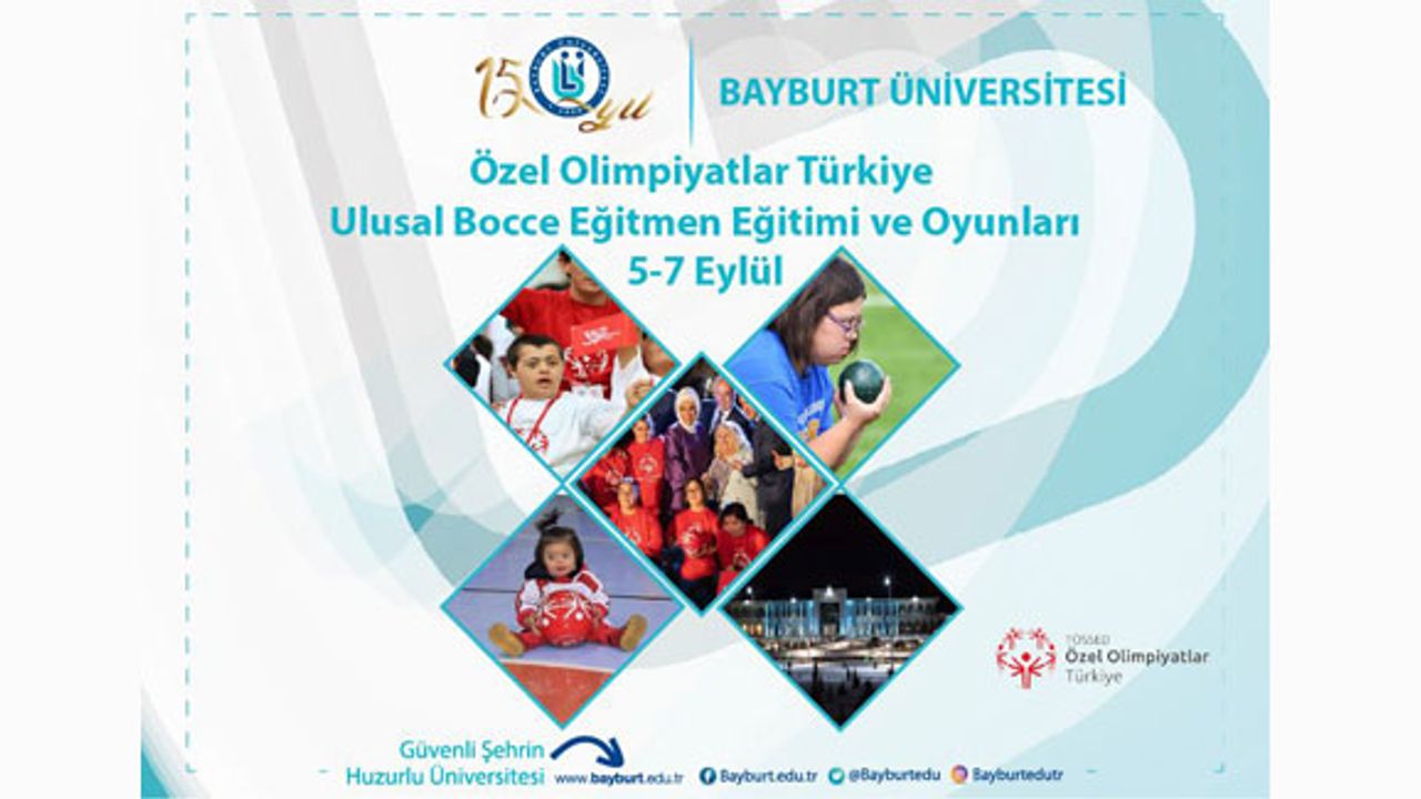 Bayburt Üniversitesi Türkiye Ulusal Bocce Eğitmen Eğitimi ve Oyunları'na ev sahipliği yapacak