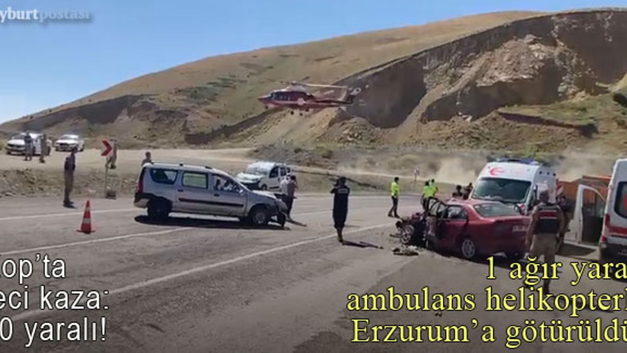 Kop Dağı'nda feci kaza: 10 yaralı 1'i ağır!