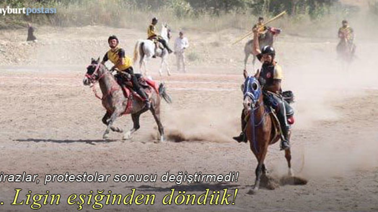 Bayburt Atlı Spor Kulübü 1. Lig'in eşiğinden döndü!