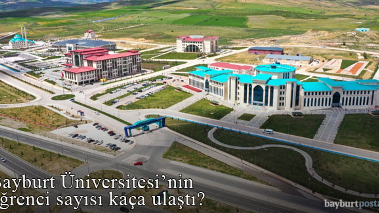 Bayburt Üniversitesi'nin öğrenci sayısı kaça ulaştı?