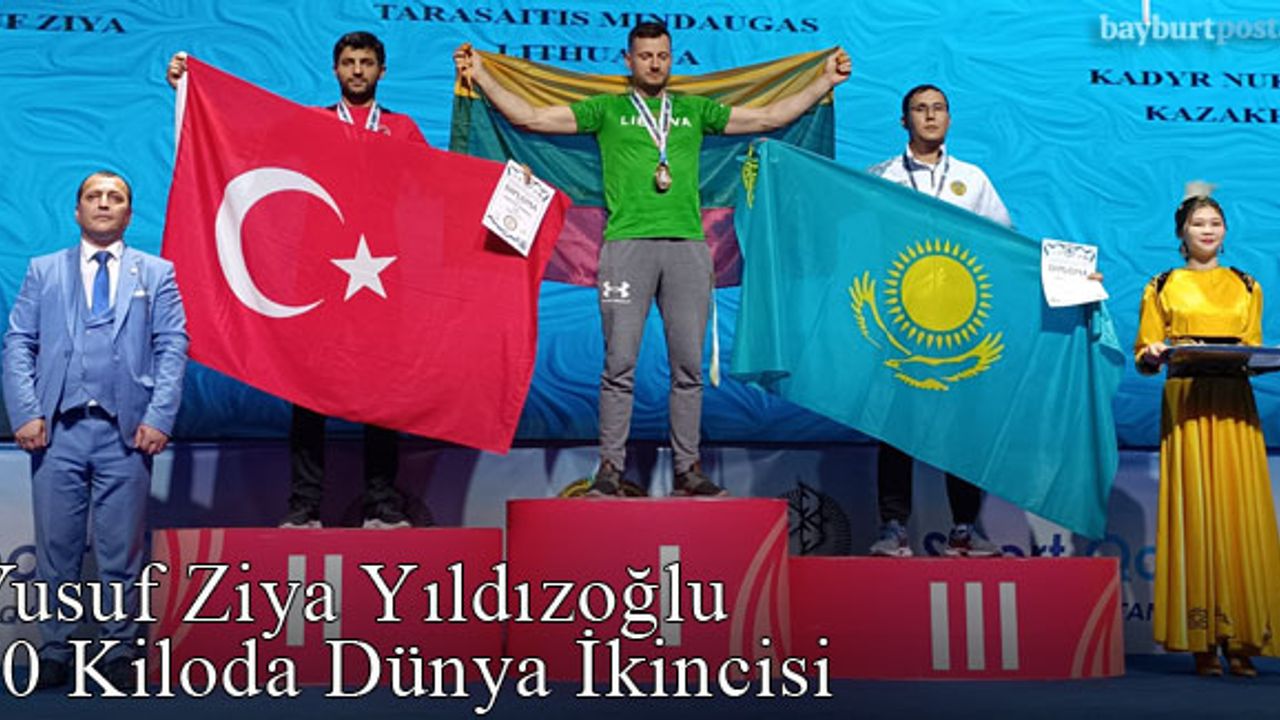 Yusuf Ziya Yıldızoğlu 70 Kilo Sağ Kolda Dünya İkincisi 