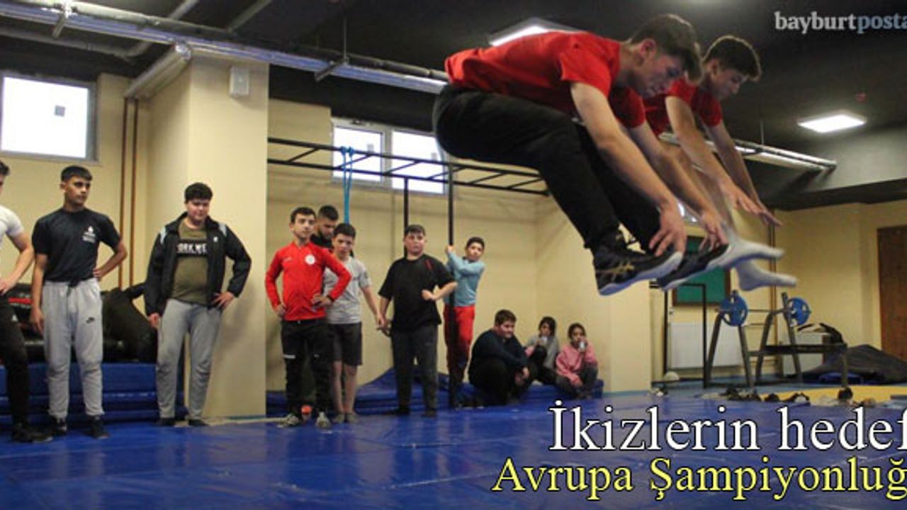 Güreşçi ikizlerin hedefinde Avrupa Şampiyonluğu var 