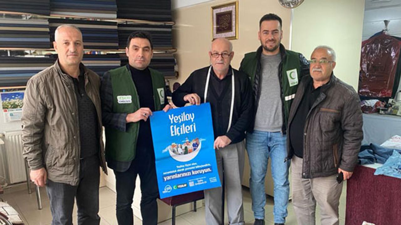 Bayburt'ta 'Yeşilay Elçileri Projesi' faaliyetleri