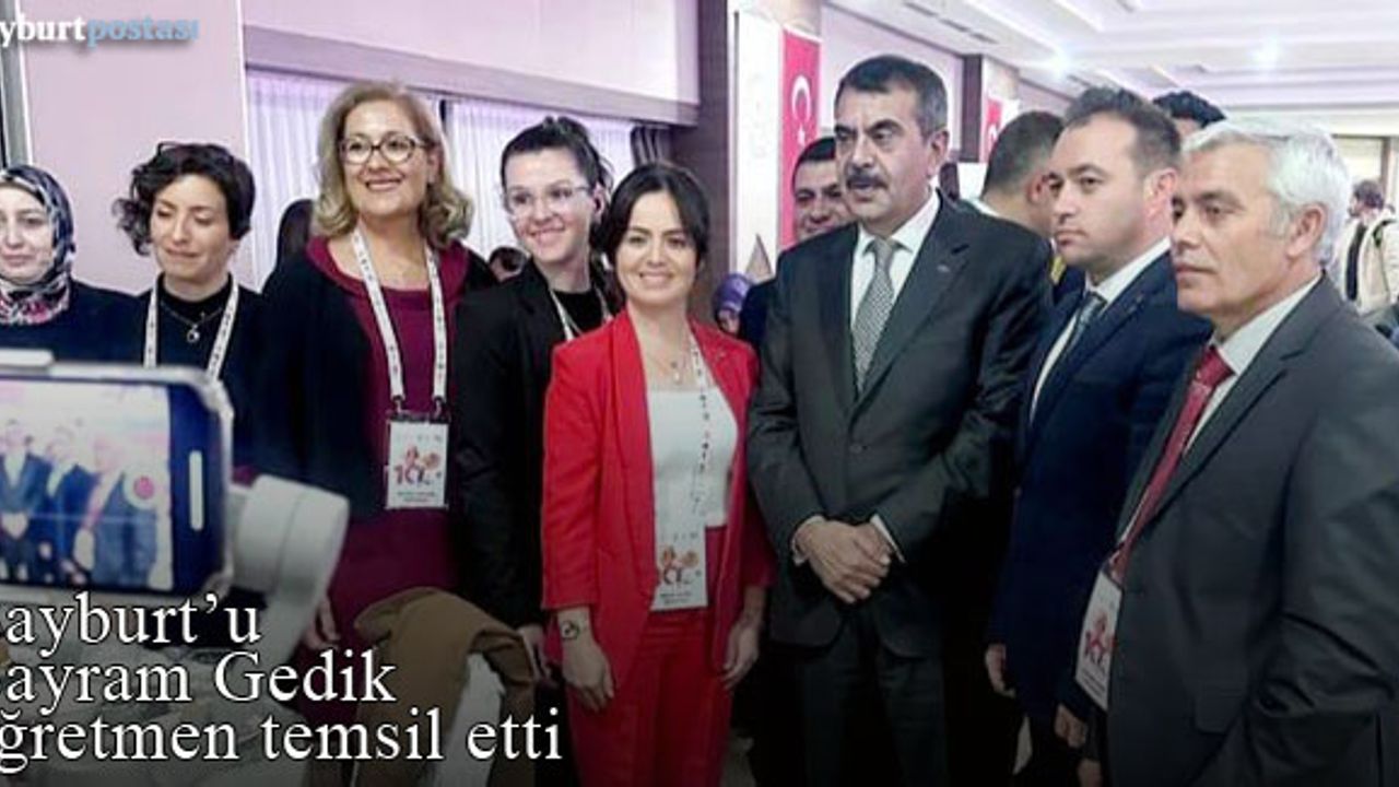 Milli Eğitim Bakanlığı'nın 24 Kasım programına Bayram Gedik öğretmen katıldı