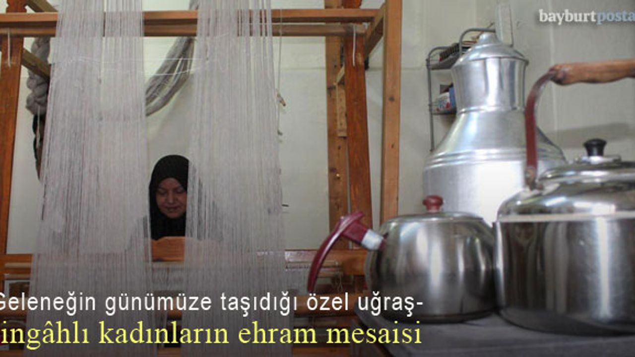 Şingâh'taki ehram atölyesi üretmeye devam ediyor