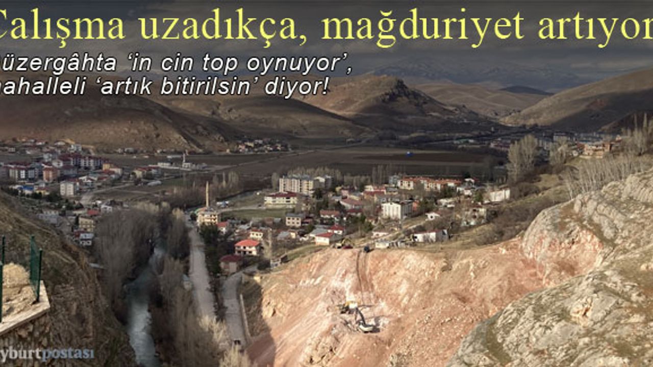Taş kesme ve fileleme işi Kaleradı mahallesi için çileye dönüştü!