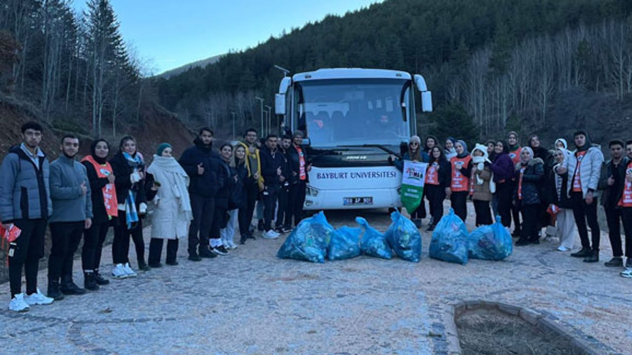 Yakupabdal Tabiat Parkı'nda çevre temizliği