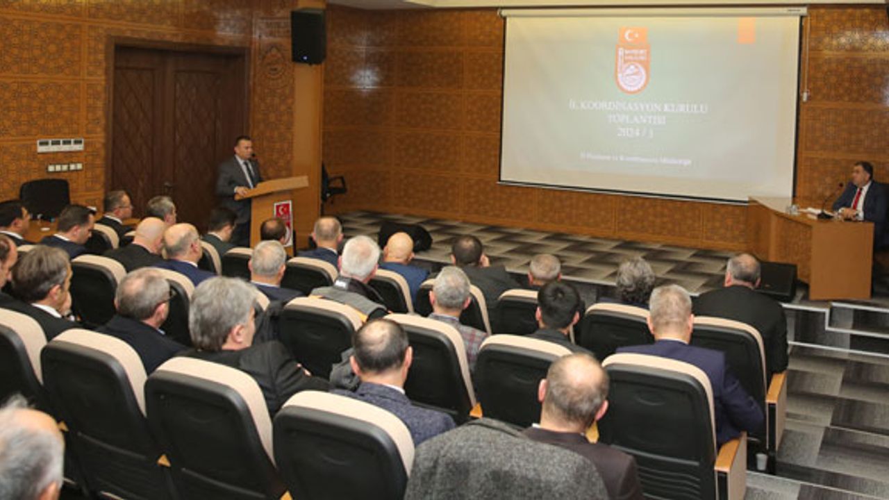 Bayburt İl Koordinasyon Kurulu 1. Dönem Toplantısı