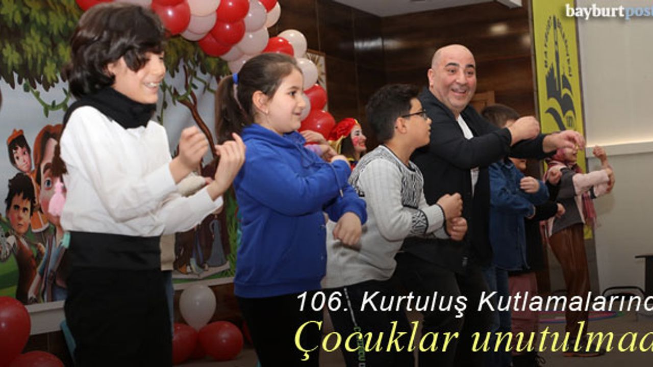 106. Yıl Kurtuluş Kutlamalarında Çocuklar Unutulmadı