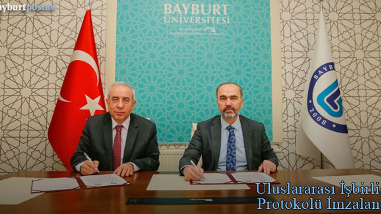 Bayburt Üniversitesi ile Hoca Ahmet Yesevi Üniversitesi arasında protokol