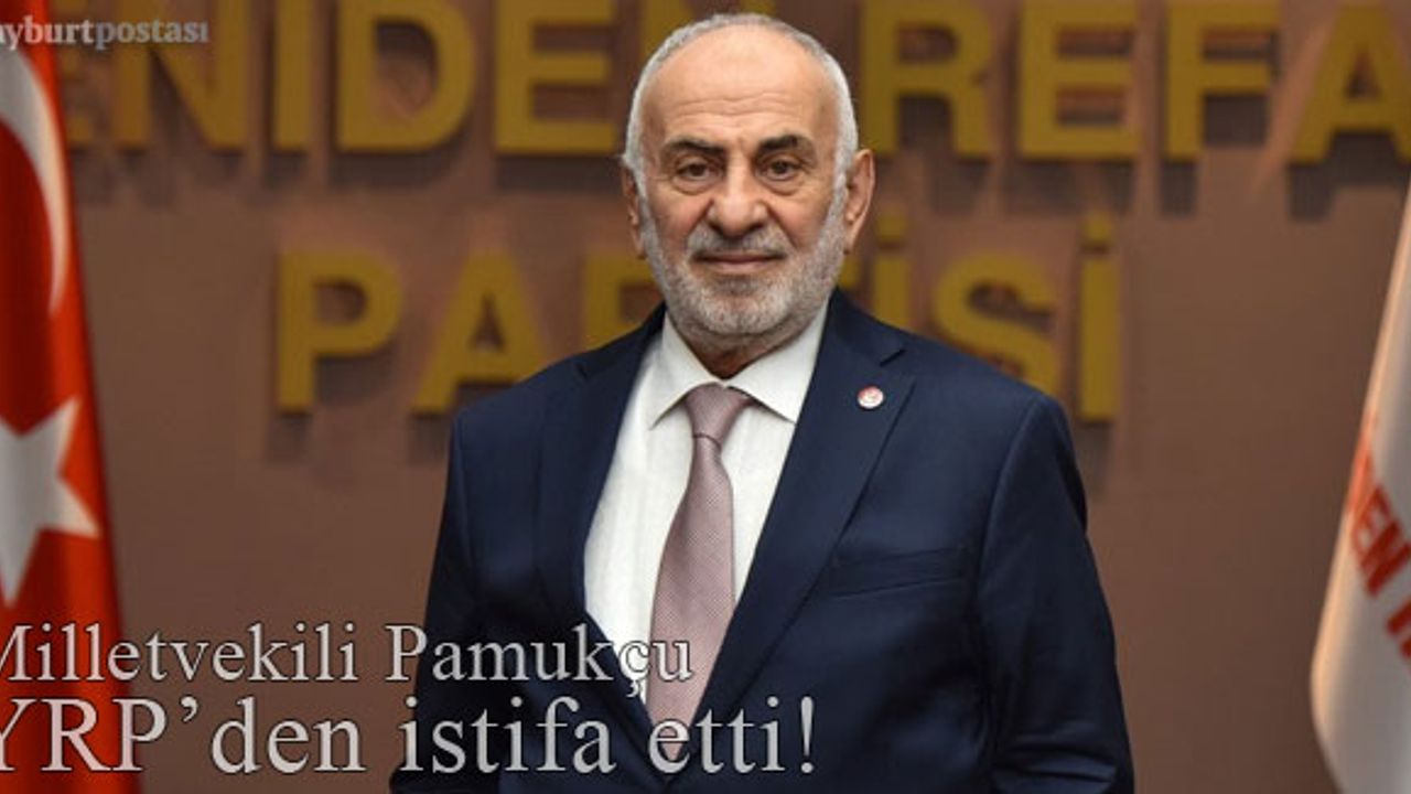 İstanbul Milletvekili Suat Pamukçu YRP'den istifa etti!