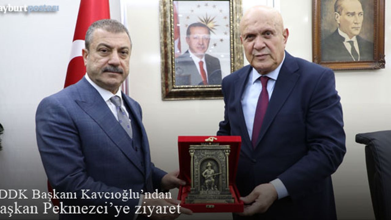BDDK Başkanı Kavcıoğlu'ndan Başkan Pekmezci'ye ziyaret