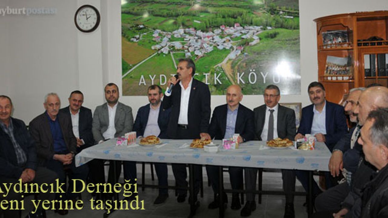 Aydıncık Köyü Derneği'nin yeni adresi de Güngören'de