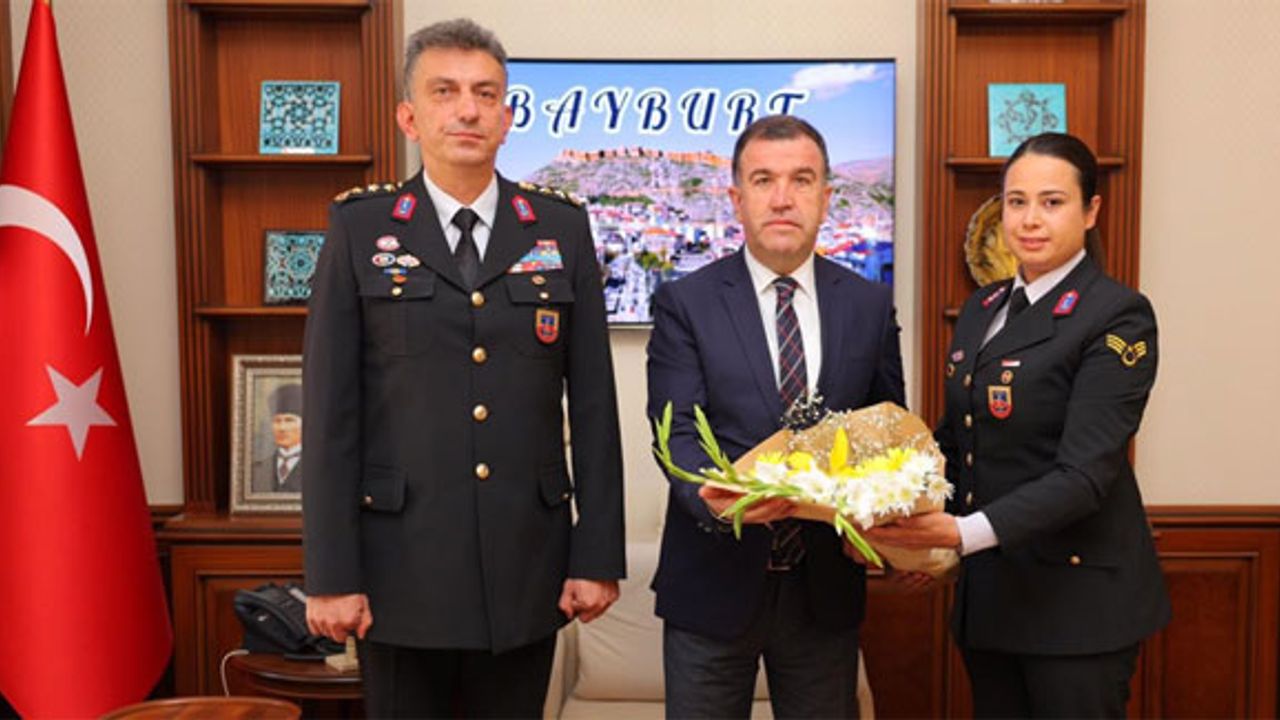 Jandarma 185. Yılı Bayburt'ta törenle kutlandı 