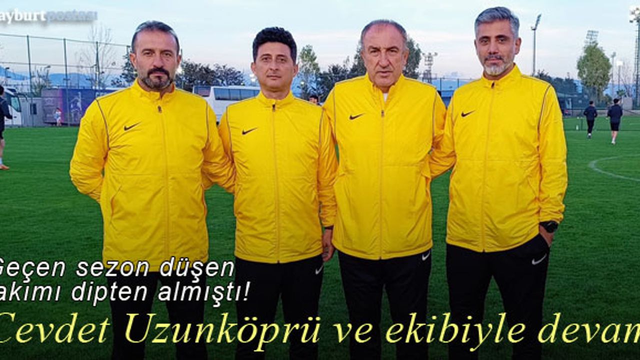 Bayburt Özel İdarespor yeni sezonda Cevdet Uzunköprü’ye emanet 