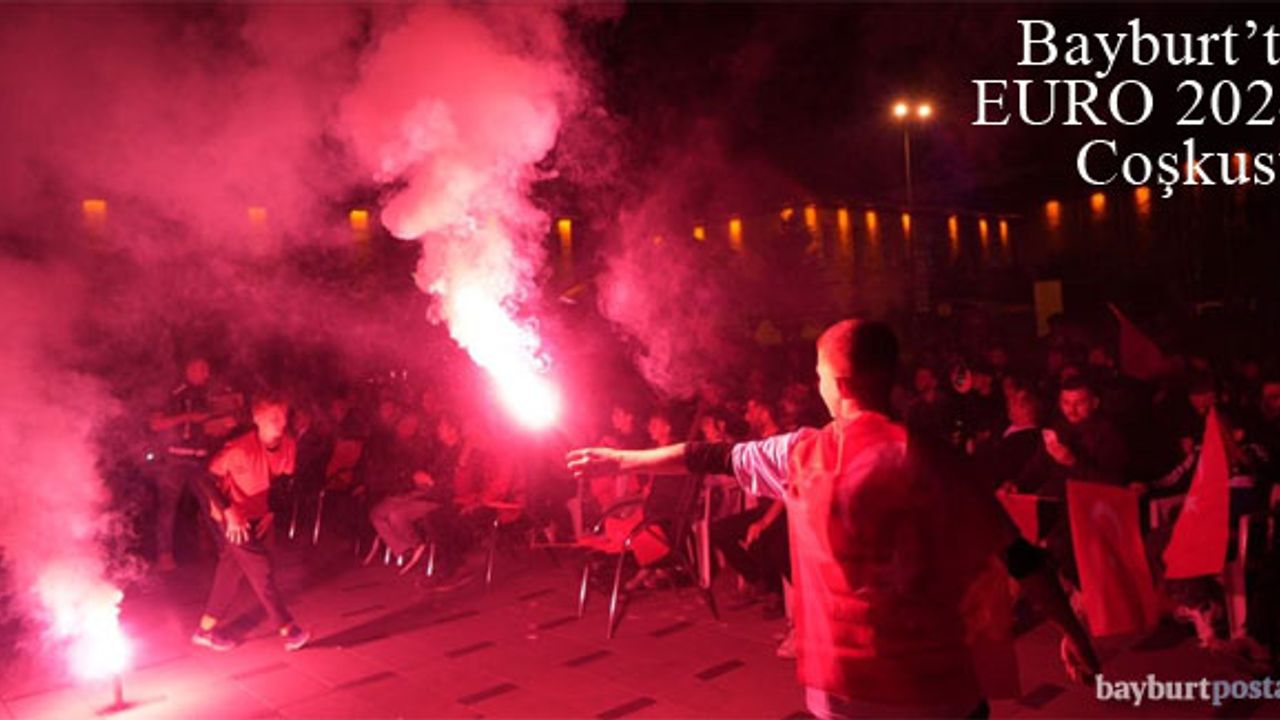 Bayburt'ta EURO 2024 Çeyrek Final Coşkusu
