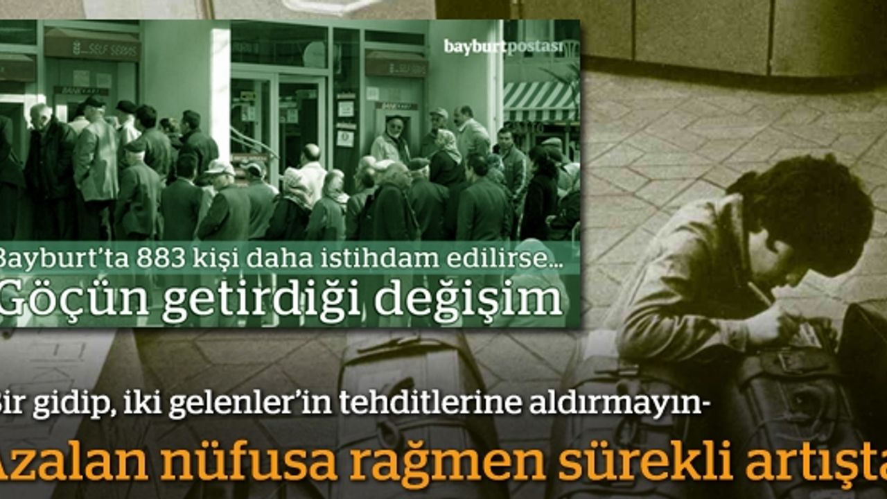 Memur sayısı en az il olan Bayburt, artışta tam tersi!