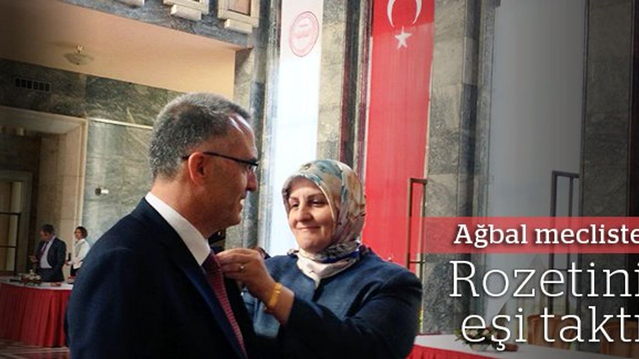 Naci Ağbal mecliste