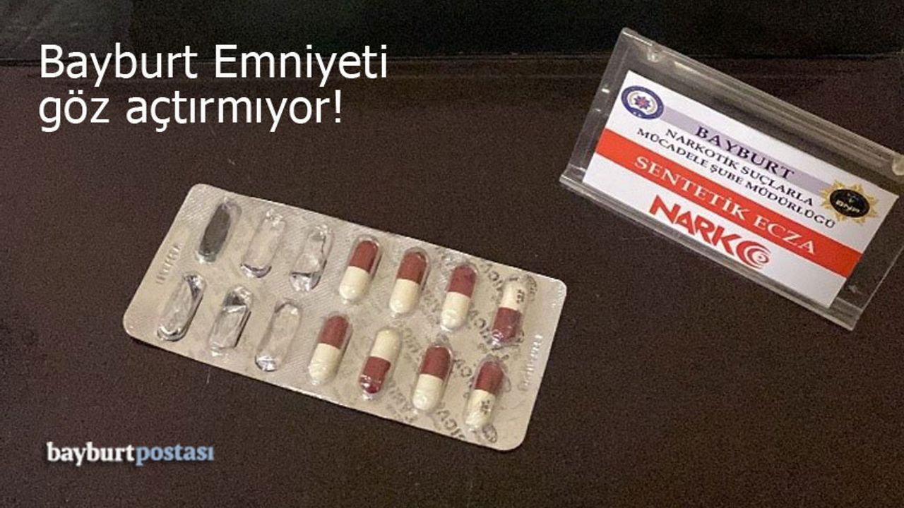 Bayburt'ta narkotik operasyonu: İki şüpheli gözaltına alındı!