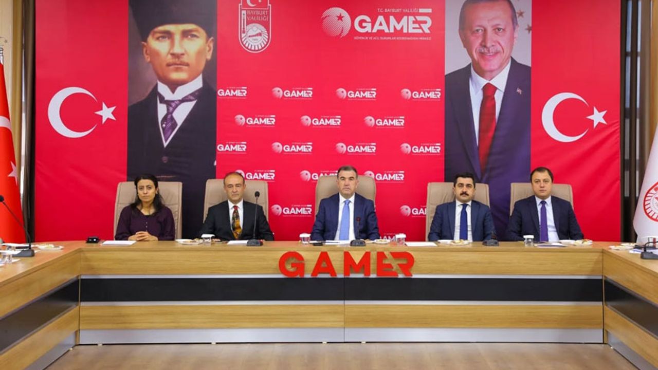 Bayburt 112'de 'Kış Tedbirleri' Toplantısı