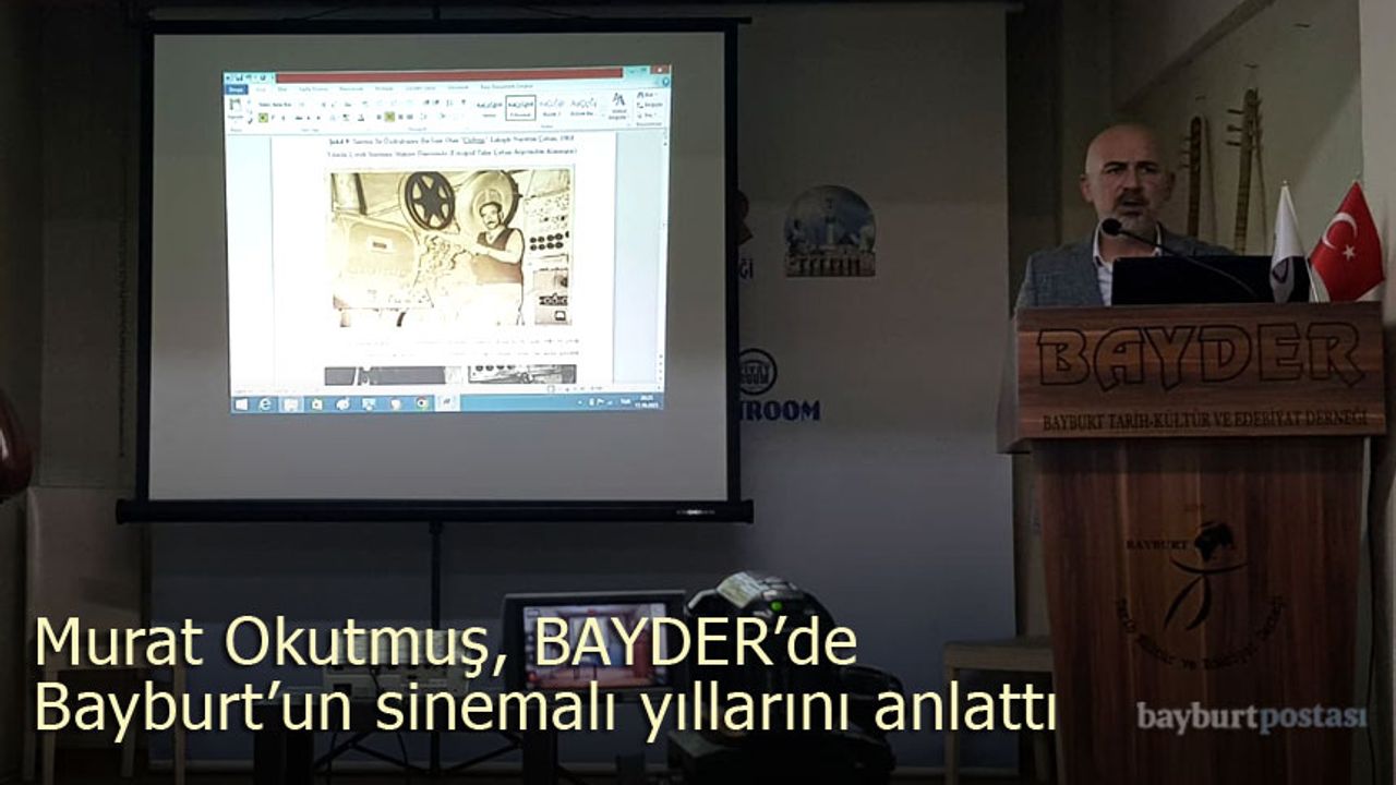 Murat Okutmuş, Bayburt'un sinemalı yıllarını anlattı