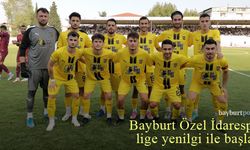 Bayburt Özel İdarespor, lige yenilgi ile başladı