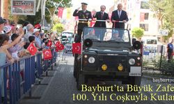 Bayburt'ta 30 Ağustos Zafer Bayramı'nın 100. Yılı Coşkusu