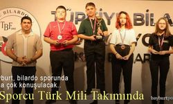 Bayburt'tan dört bilardocu Türk Milli Takımında