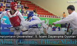 Bayburt Üniversitesi'nden 5. İslami Dayanışma Oyunları'nda 3 Madalya