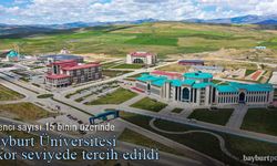 Bayburt Üniversitesi, yüzde yüzün üzerinde doluluğa ulaştı