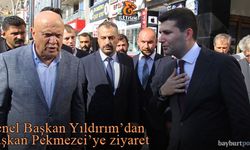 Genel Başkanı Ahmet Yiğit Yıldırım’dan Belediye Başkanı Pekmezci’ye Ziyaret 