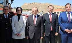 Jandarma Komutanı, Vali Yardımcısı ve Kaymakamlar Bayburt'a veda etti