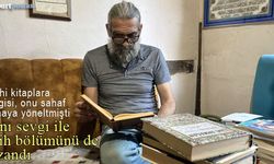 Tarihe olan ilgisi ile sahaf açmıştı, şimdi de Tarih Bölümü'nü kazandı