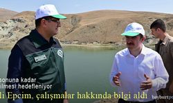 Vali Cüneyt Epcim, Konursu Göleti inşaatında