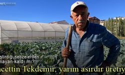 Tacettin Tekdemir, yarım asırdır üretiyor