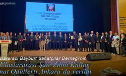 3. Uluslararası Şair Zihni Kültür Sanat Ödülleri Ankara'da verildi