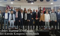 Bayburt Barosu 'Serkan Pekmezci' ile devam dedi
