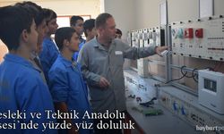 Bayburt Mesleki ve Teknik Anadolu Lisesi'nde yüzde yüz doluluk